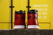 Air Jordan 1 High Banned Black Red 555088-001