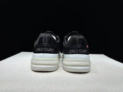 On THE ROGER Clubhouse Pro Tennis Sneakers Black and White