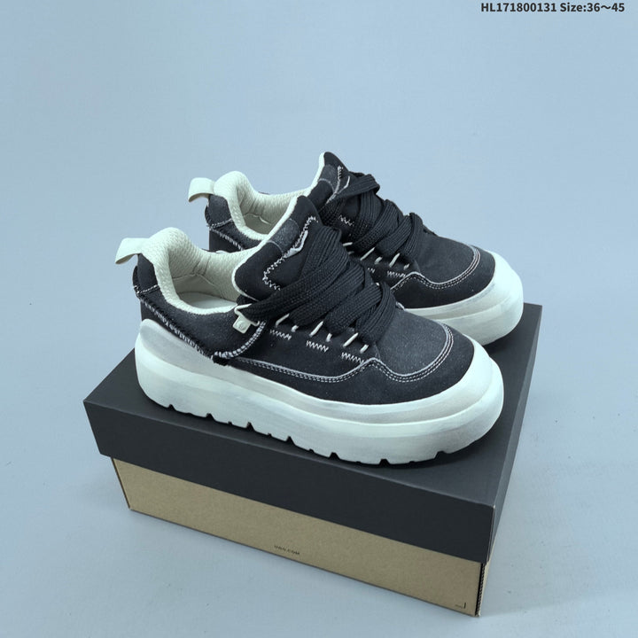 UGG Heritage Low-Top Suede Sneakers