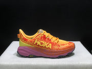 HOKA Speedgoat 6 Trail Running Shoes, Orange and Yellow