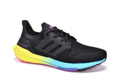 adidas UltraBoost 22 Running Shoes Black Yellow GV8829