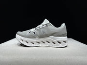 On Cloudeclipse Running Shoes, Gray and White