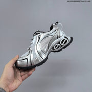GG-CC Silver Bow Platform Sneakers G26U4372F