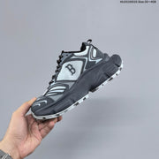 MLB Winner Chunky Low-Top Sneakers in Gray and White