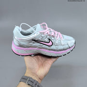 Nike P-6000 Retro Running Sneakers in Cream or Silver Pink
