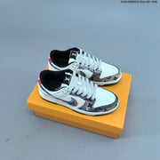 Nike Dunk Low-Style Sneakers with Designer-Inspired Details