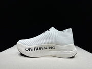On Cloudboom Strike LS White Black Running Shoes