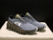 On Cloudmonster 2 PLEASURES Sneakers in Gray and Olive