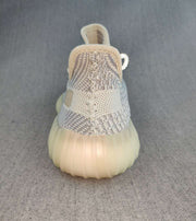 adidas Yeezy Boost 350 V2 Knit Sneakers, Gray and Cream