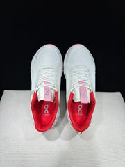 On Cloudnova Form 2 White and Red Sneakers