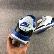 Fragment x Air Jordan 3 White Blue Sneakers CT8532-040