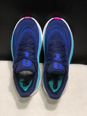 HOKA Arahi 8 Running Shoes, Navy Blue and Aqua