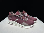 On Cloudnova 2 Sneakers in Maroon and Peony