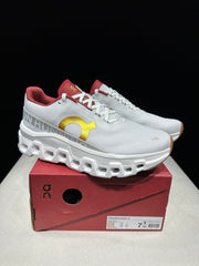 On Cloudmonster 2 Running Shoes Pearl Ivory Gold
