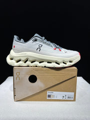 On Cloudtilt Sneakers in Ivory and Gray