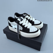AMIRI Star Low-Top Sneakers with Leopard Print Details