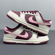 Nike Dunk Low Valentine’s Day Sneakers Burgundy Pink DR9705-100