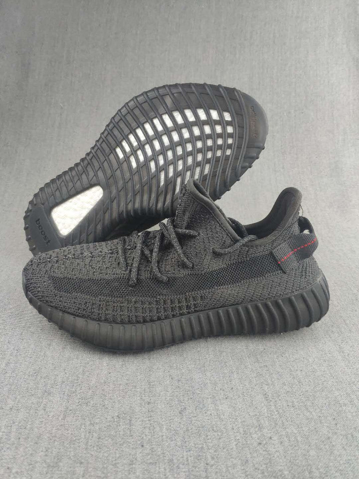Yeezy Boost 350 V2 Dark Gray Knit Sneakers